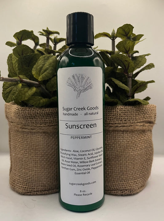 Peppermint Sunscreen