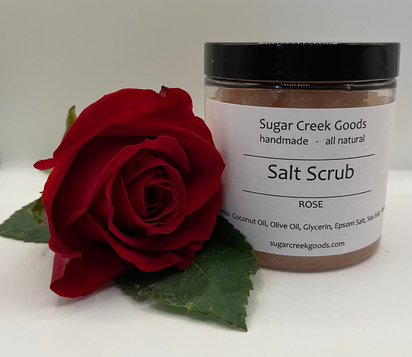 Rose Salt Scrub