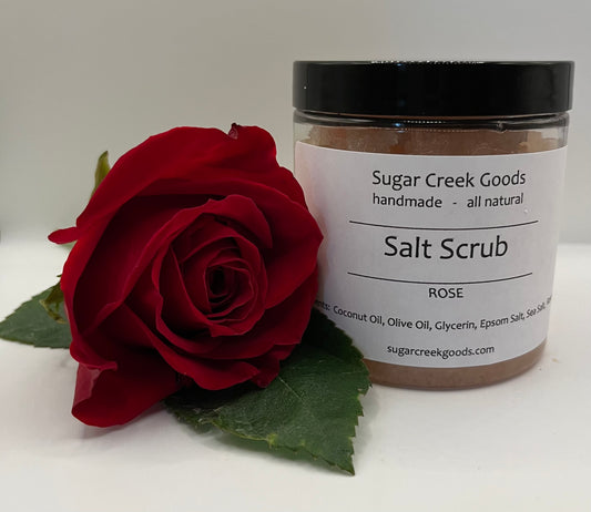 Rose Salt Scrub