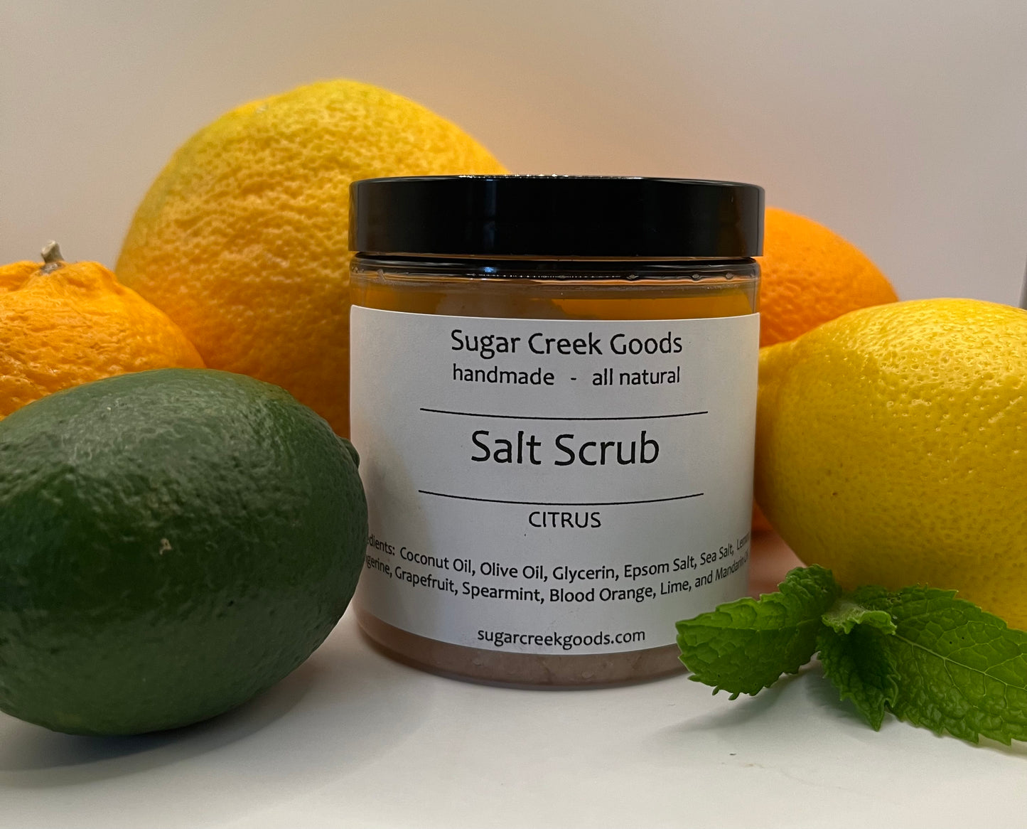 Citrus Salt Scrub