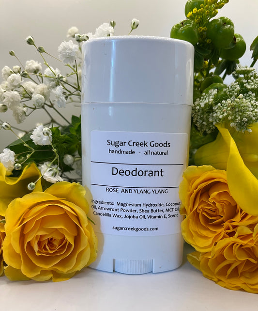 Rose and Ylang Ylang Deodorant
